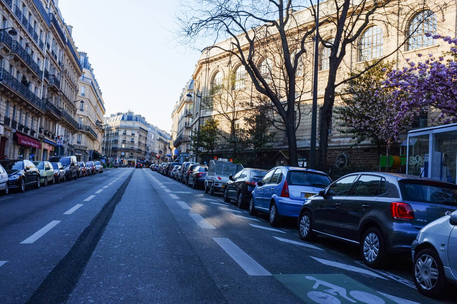 Quiet Parisian Street