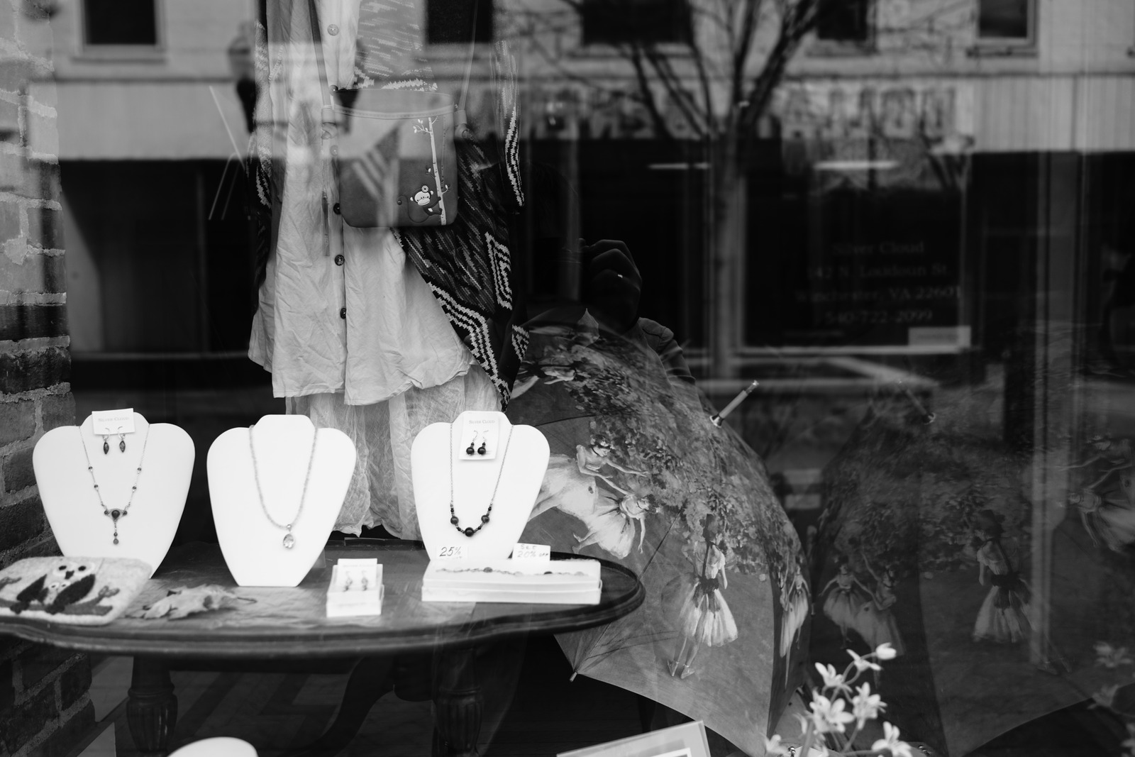 Reflections in a Boutique Window