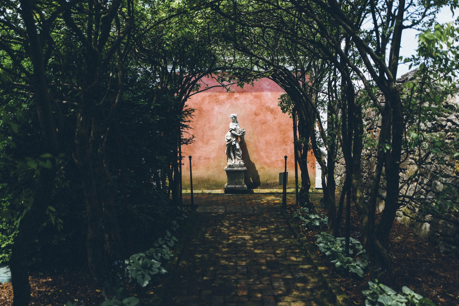 Serene Garden Pathway