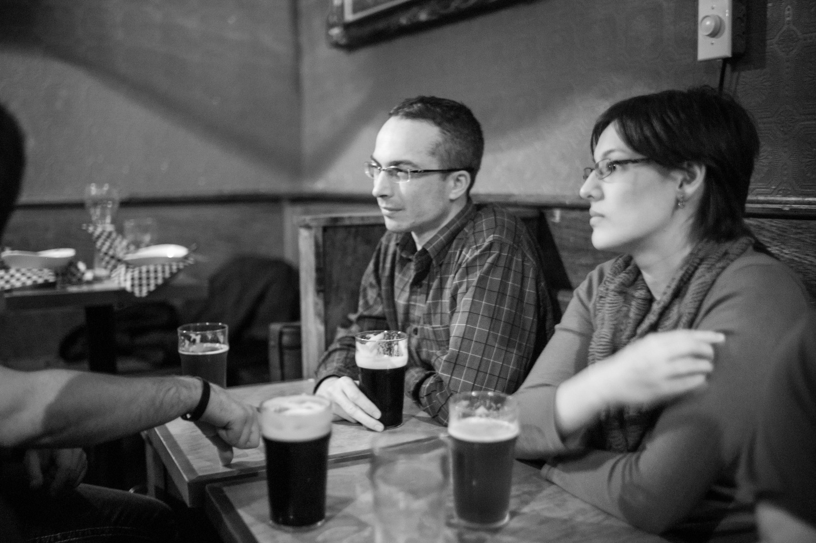 Quiet Conversation Over Beer