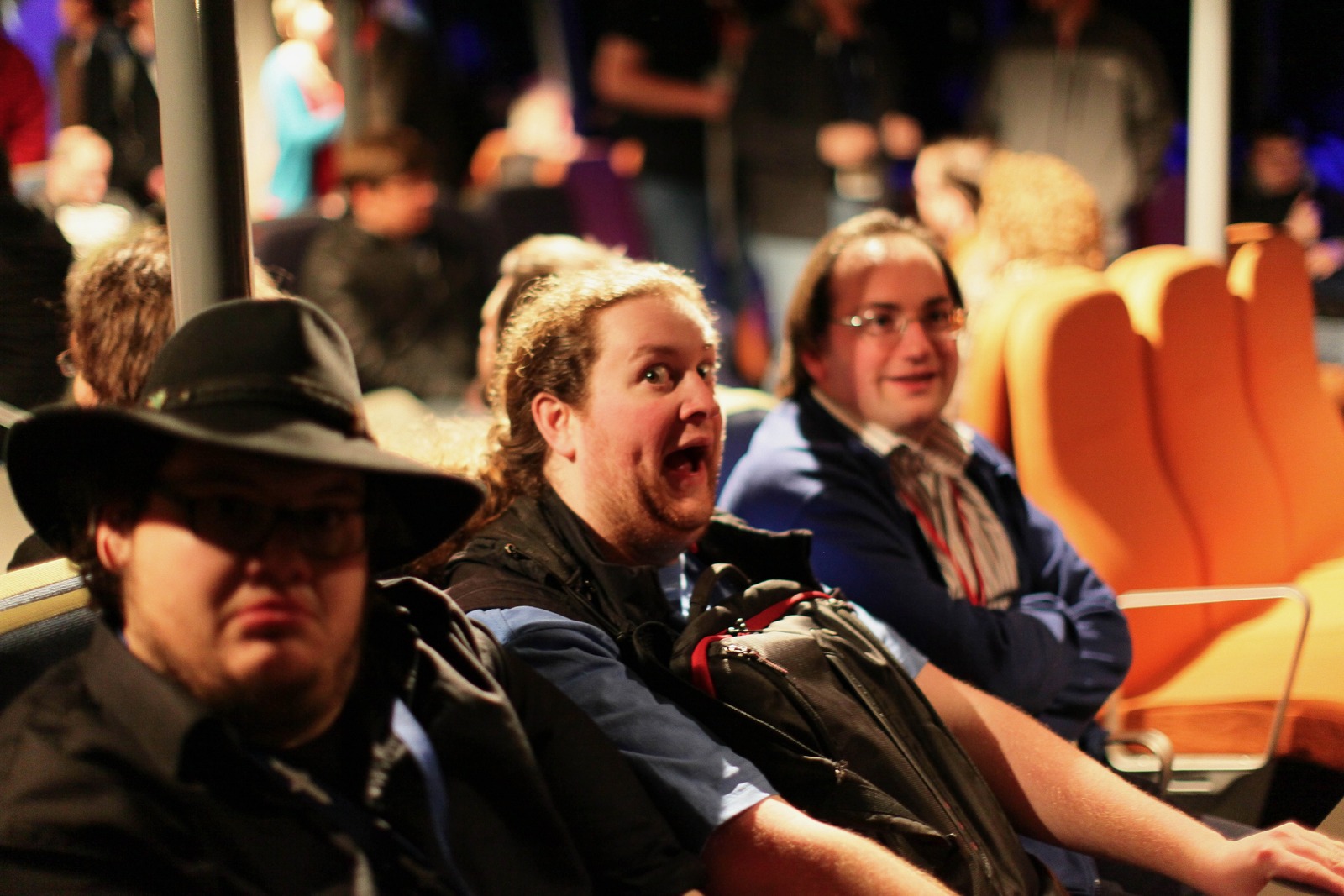 Candid Moments of Surprise