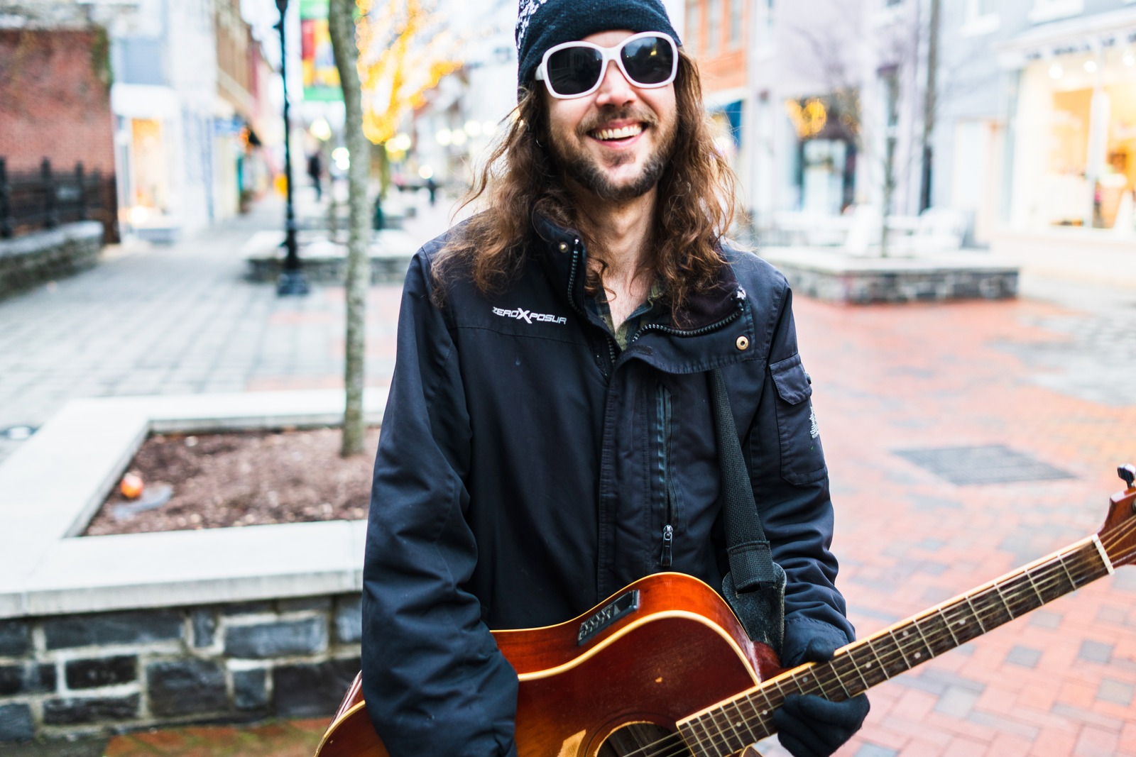 Charming Street Musician