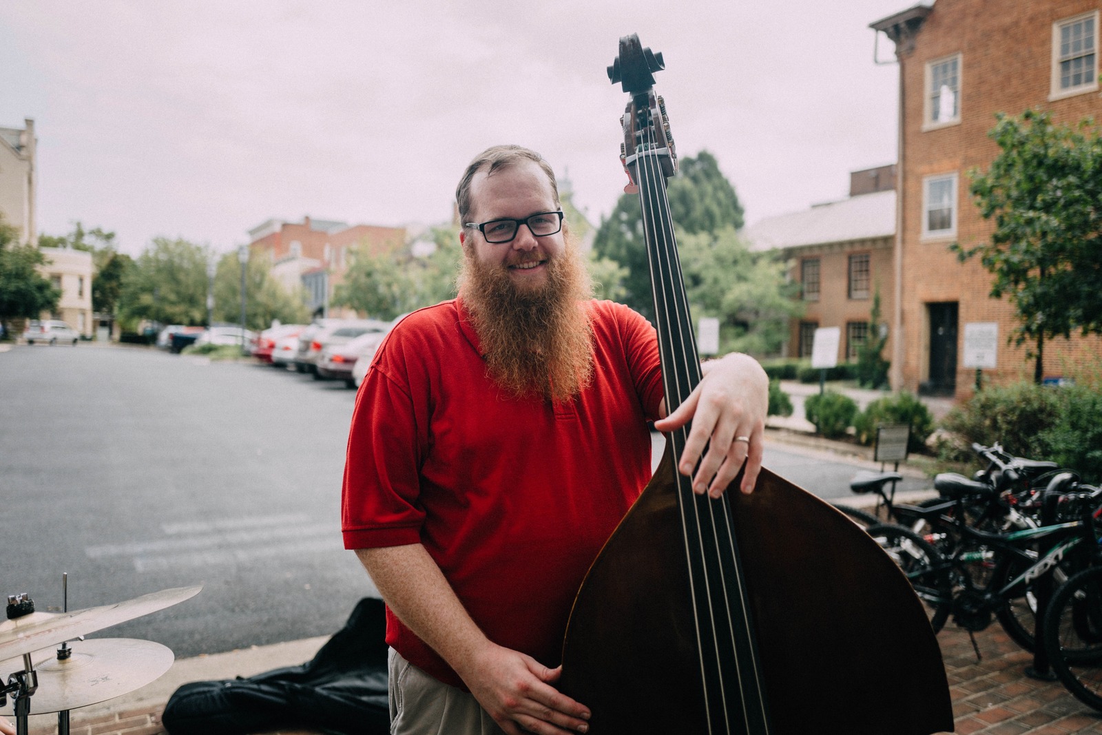 Joyful Street Musician