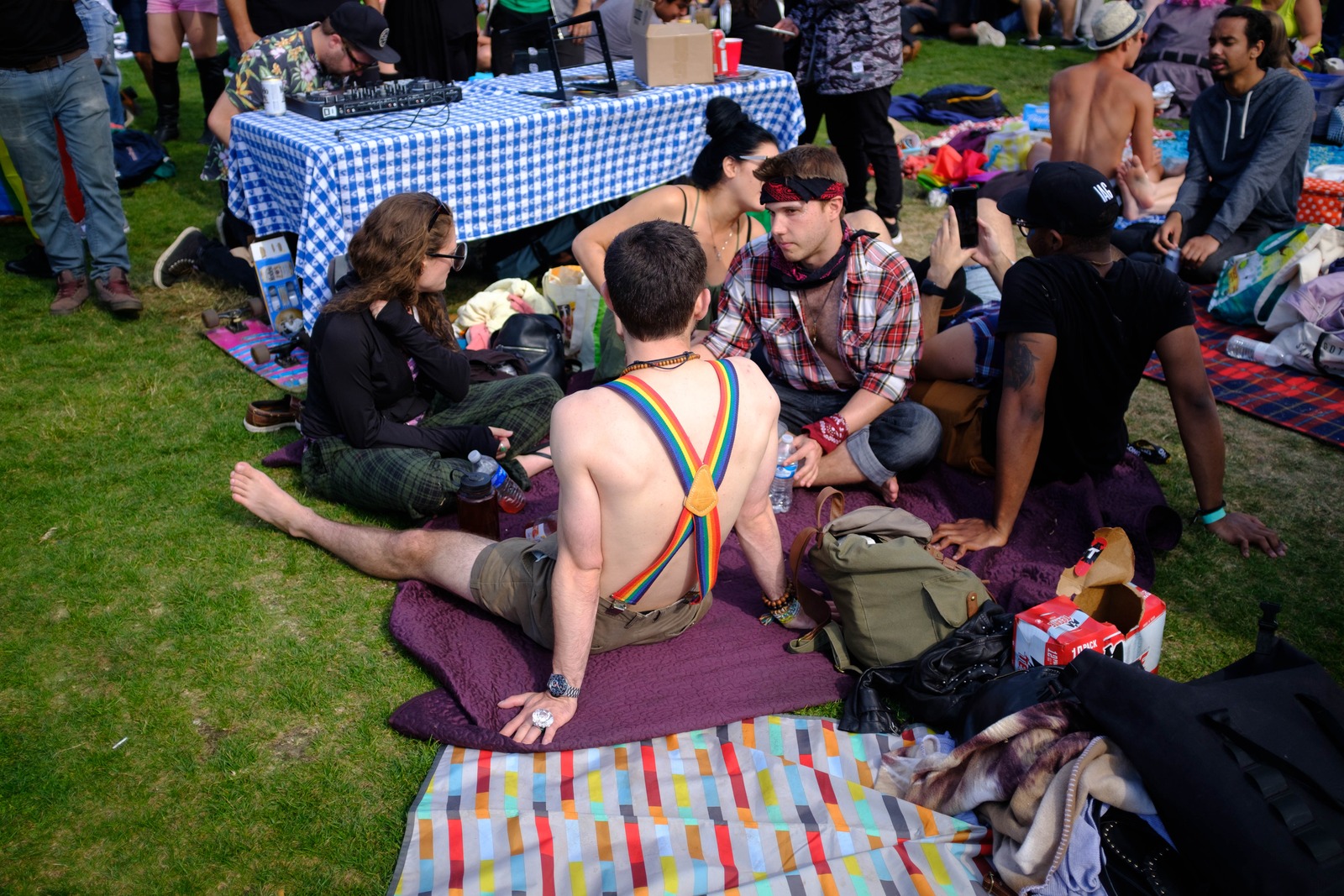 Gathering in the Park