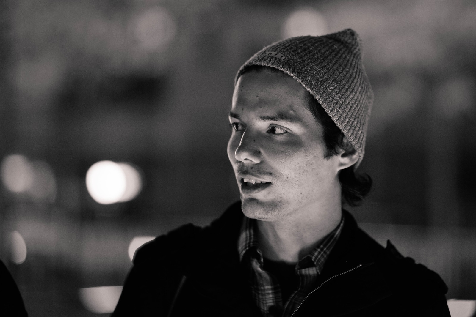 Contemplative Evening Gaze