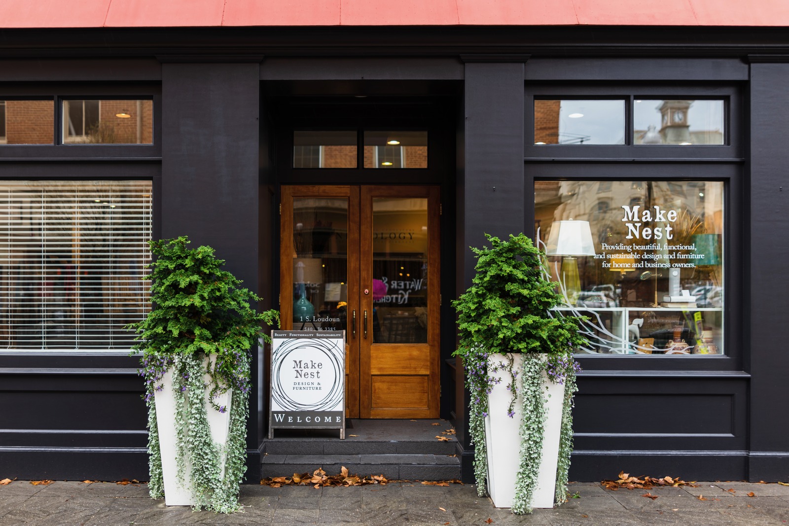Charming Boutique Entrance