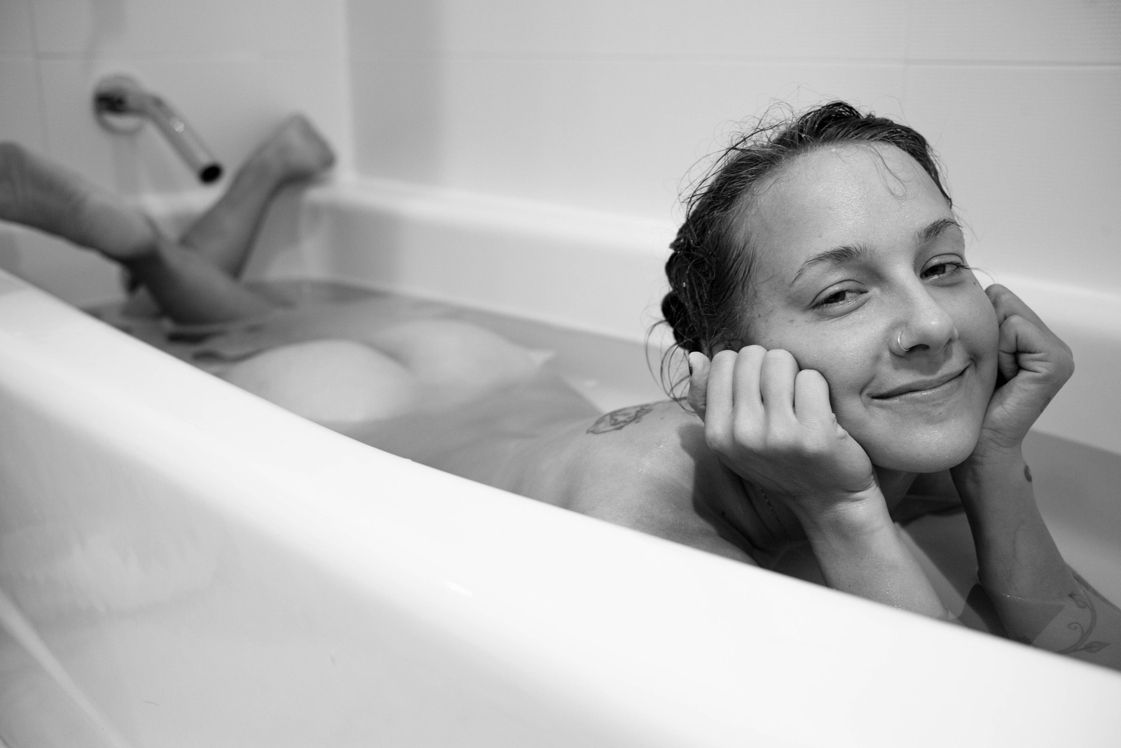 Serene Moments in the Bath