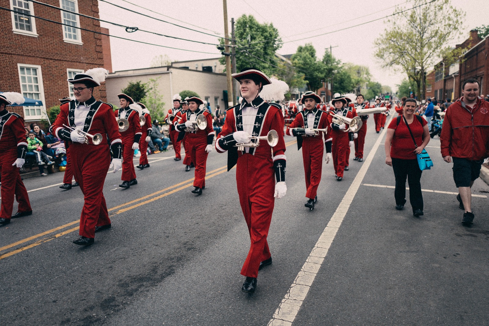 Marching Band in Parade