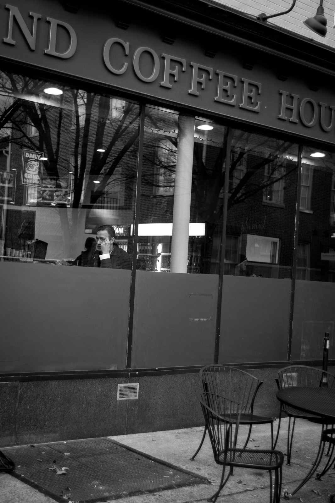 Quiet Coffee Contemplation