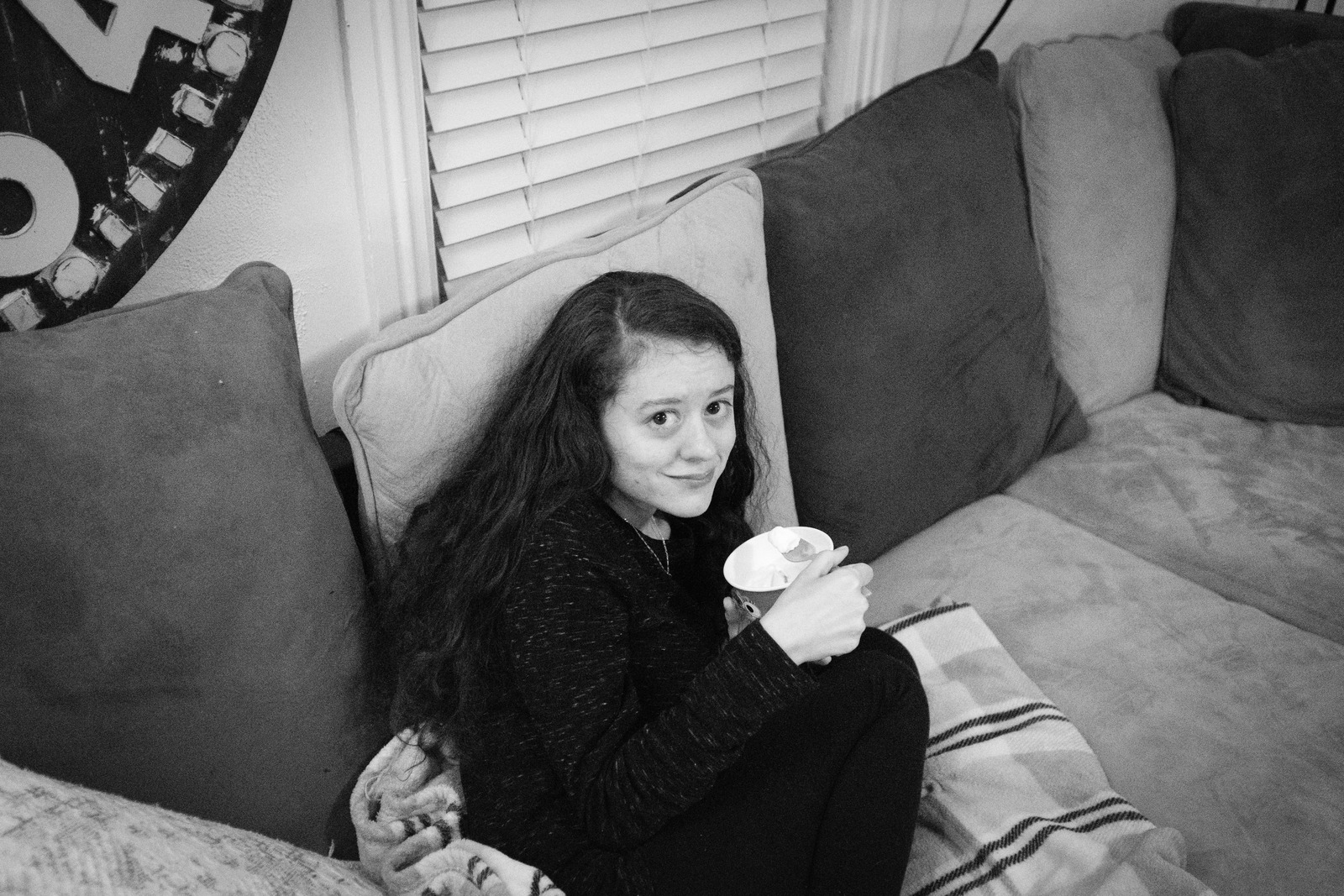 Cozy Moments in Monochrome