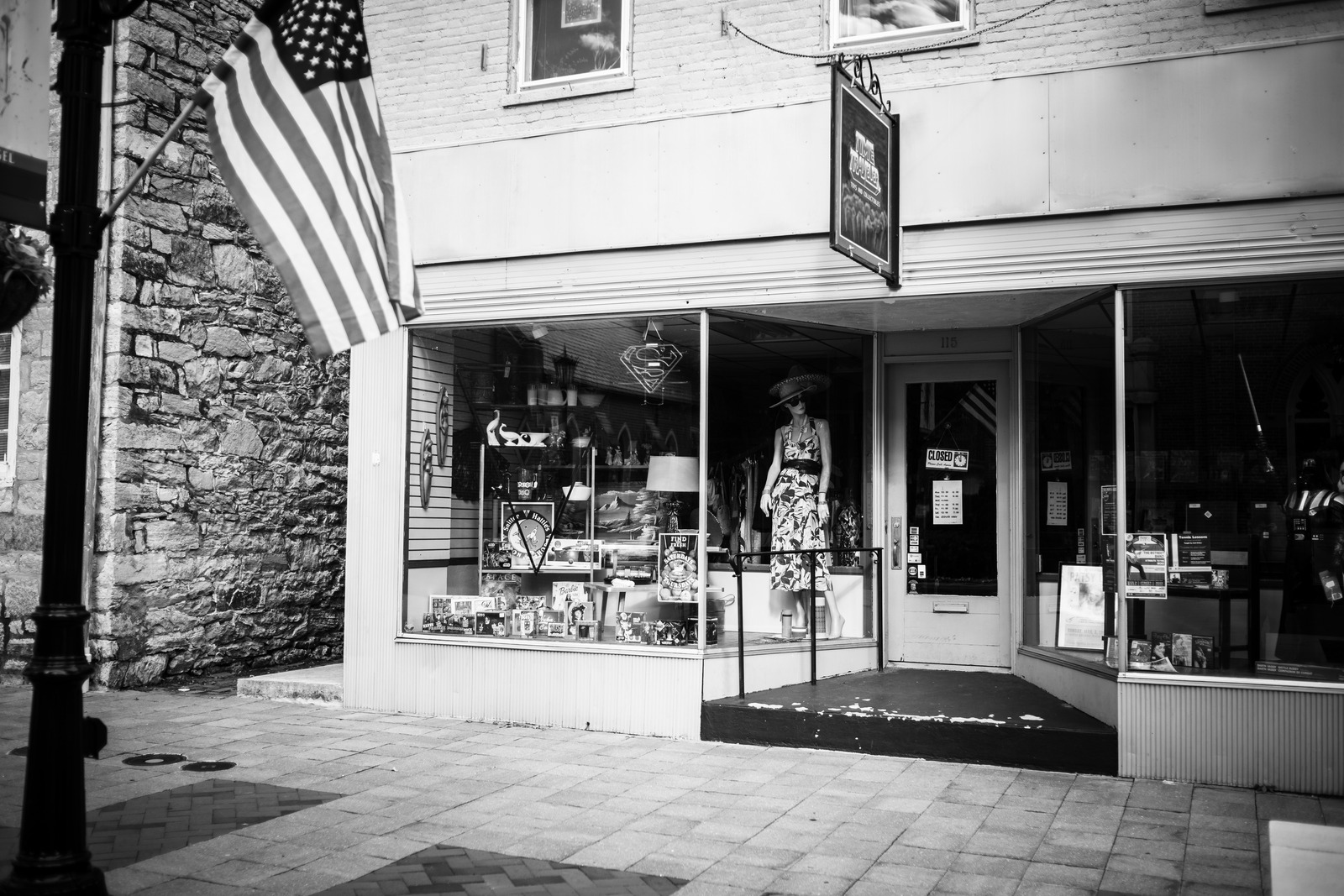 Shopfront in Monochrome