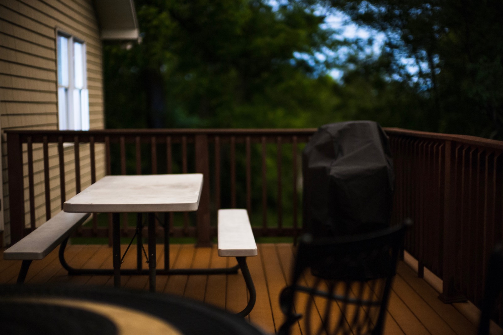 Quiet Evening on the Deck