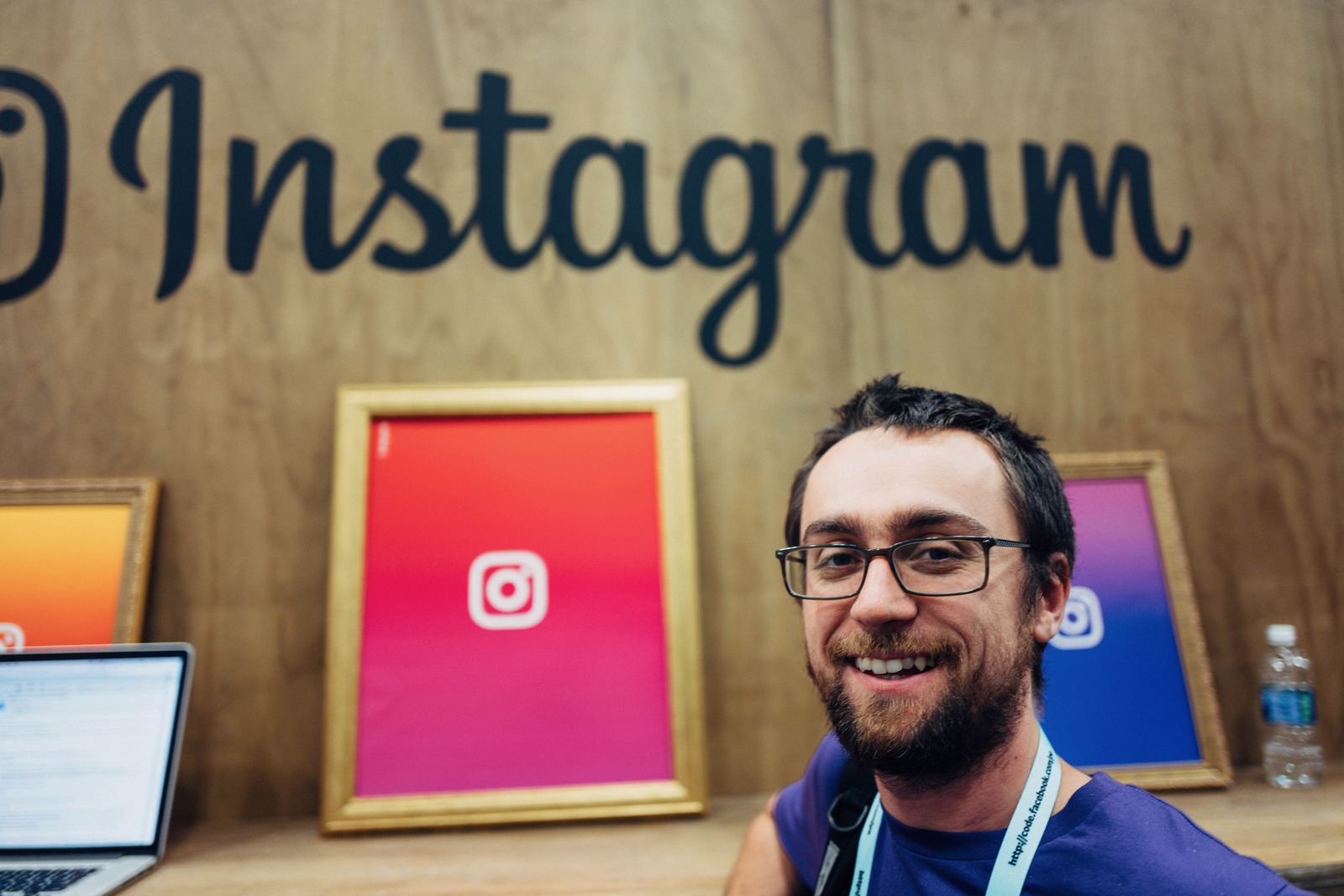 Joy at the Instagram Booth