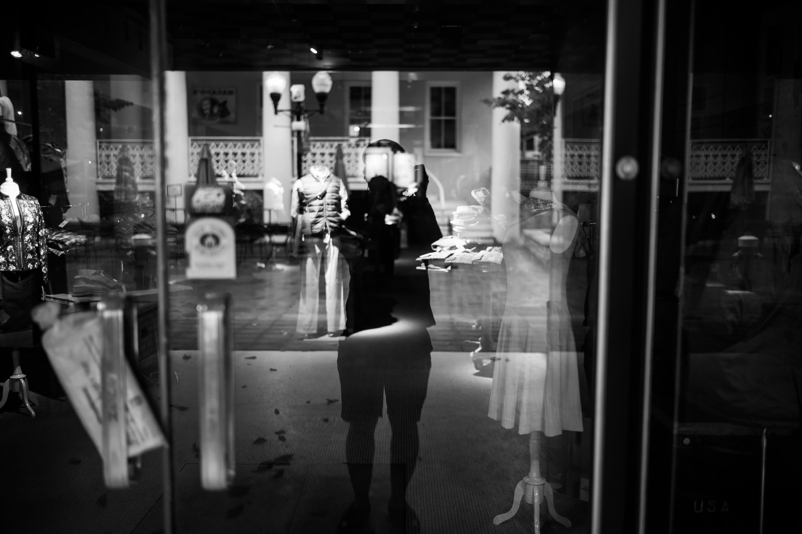Reflections in a Fashion Window