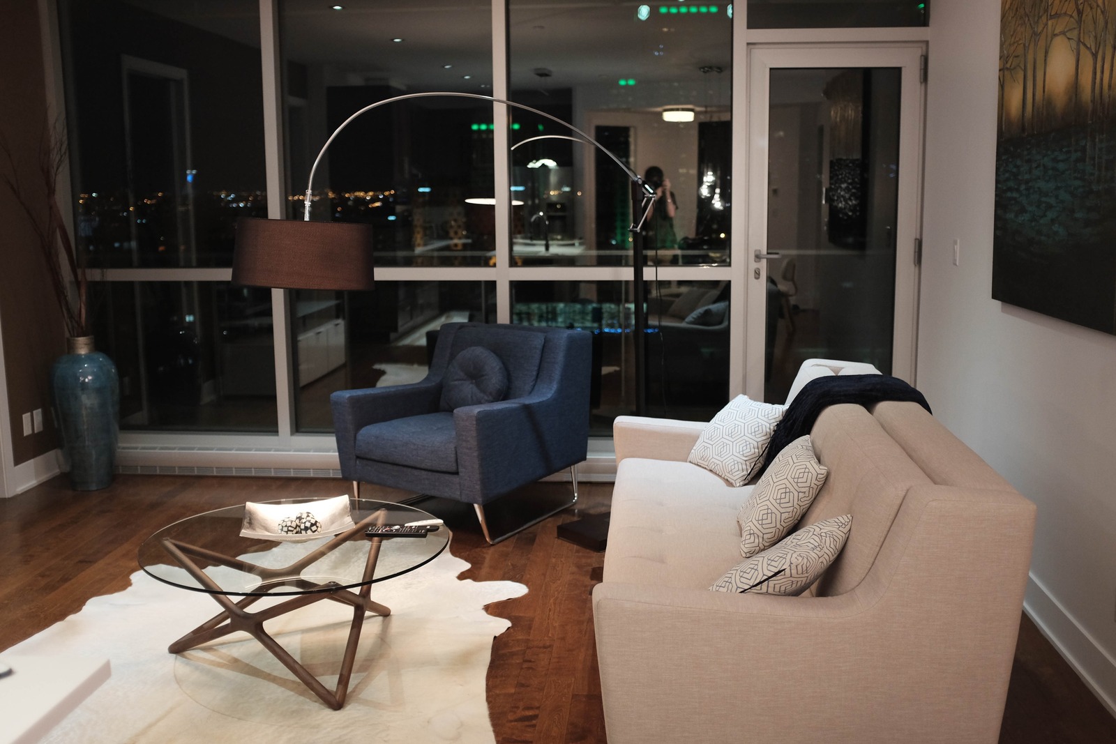 Cozy Contemporary Living Space