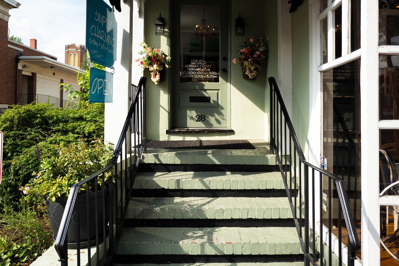 Charming Boutique Entrance