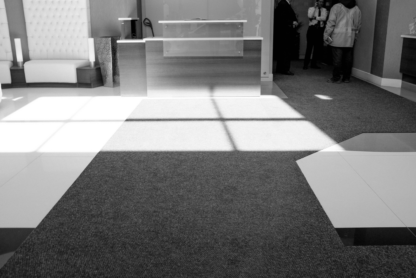 Monochrome Reception Scene