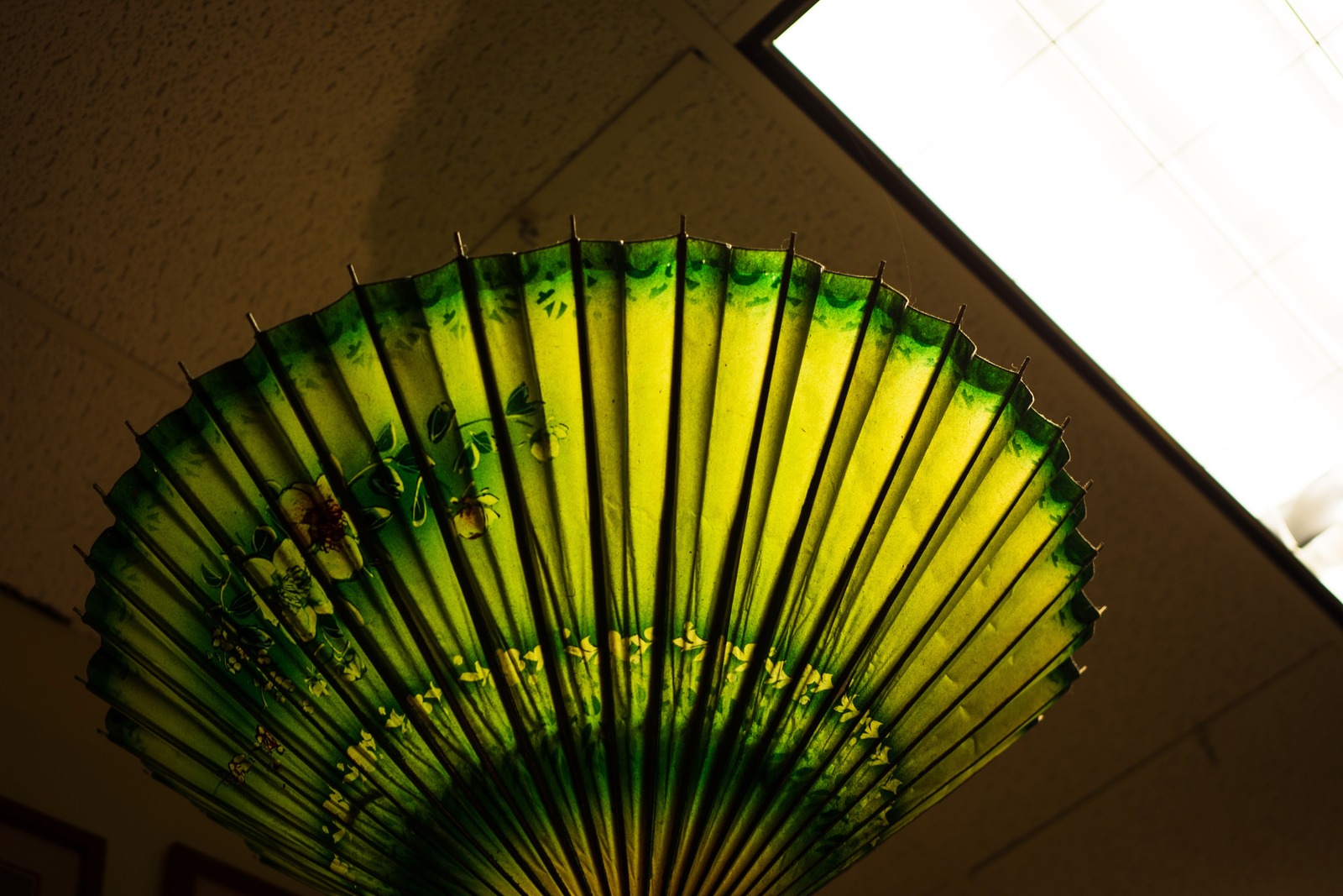 Radiant Green Umbrella