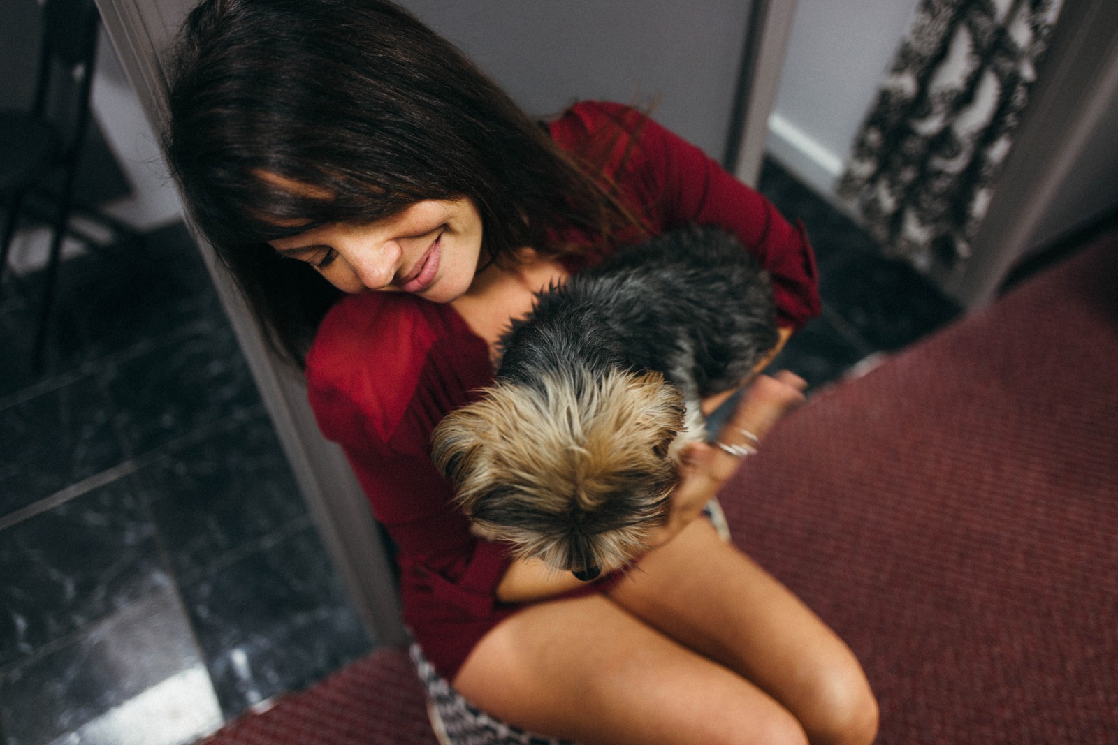 Joyful Moments with a Furry Friend