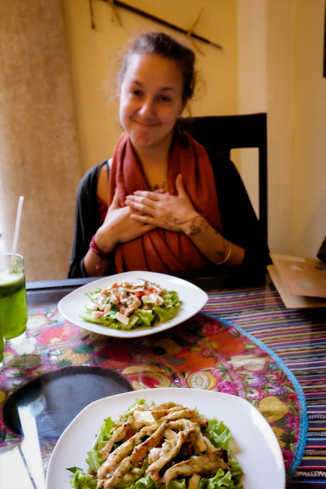 Joyful Dining Moment