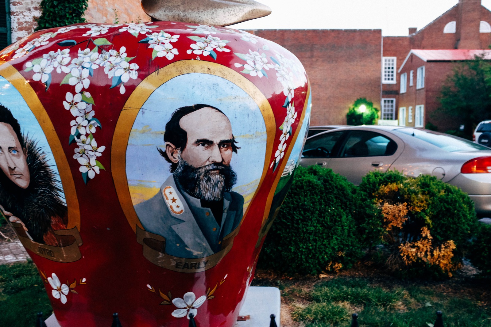 Cultural Iconography in Red