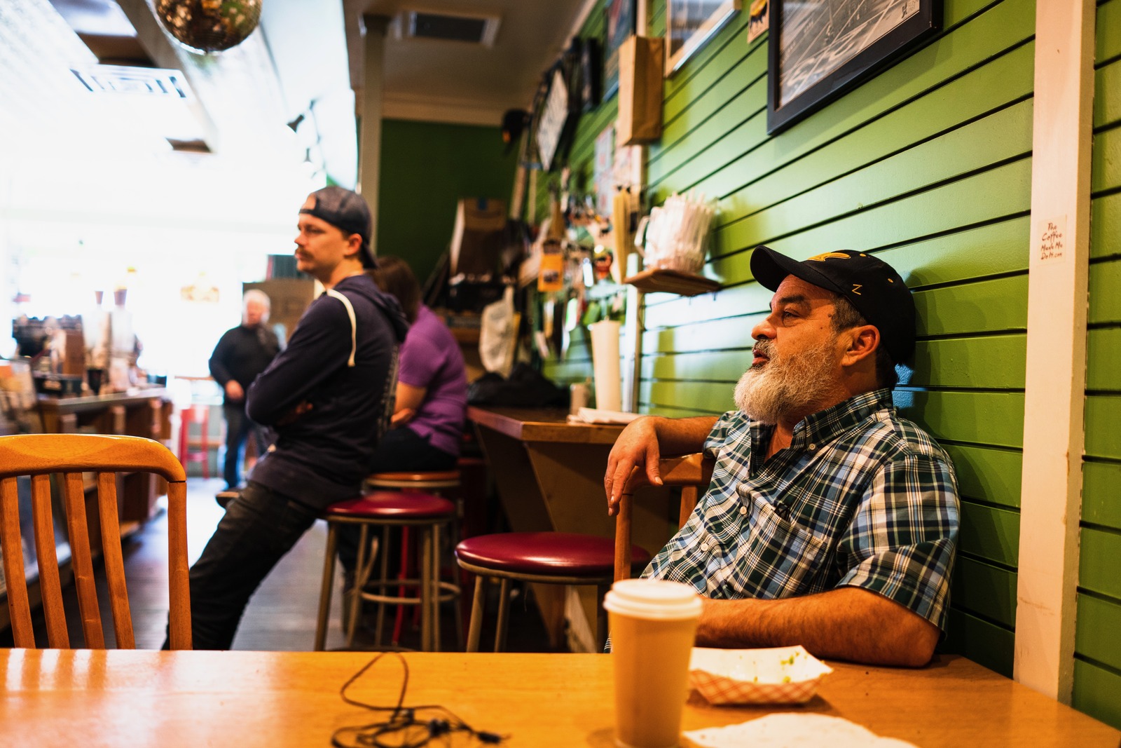 Quiet Moments in a Café