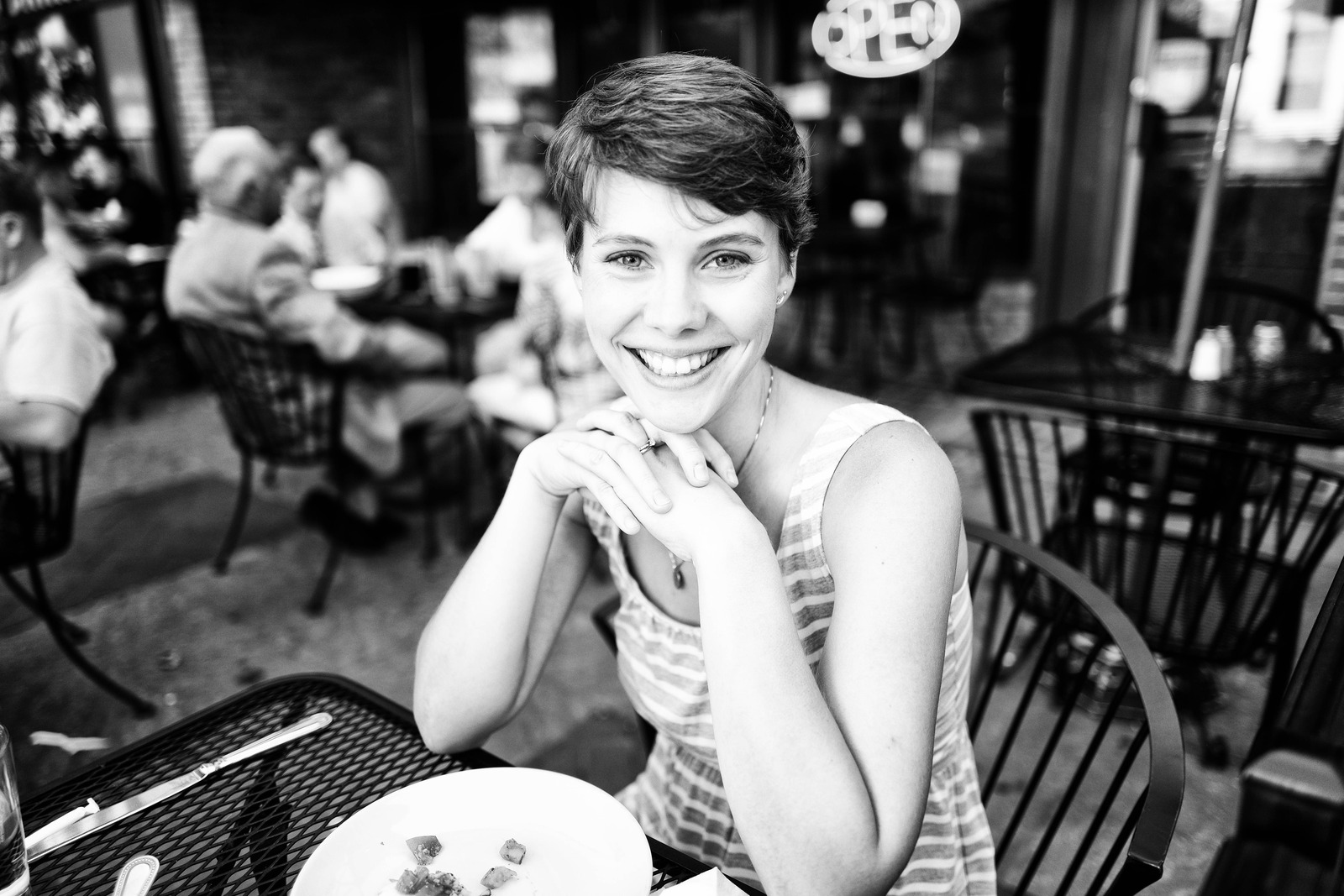 Joyful Moments in Monochrome