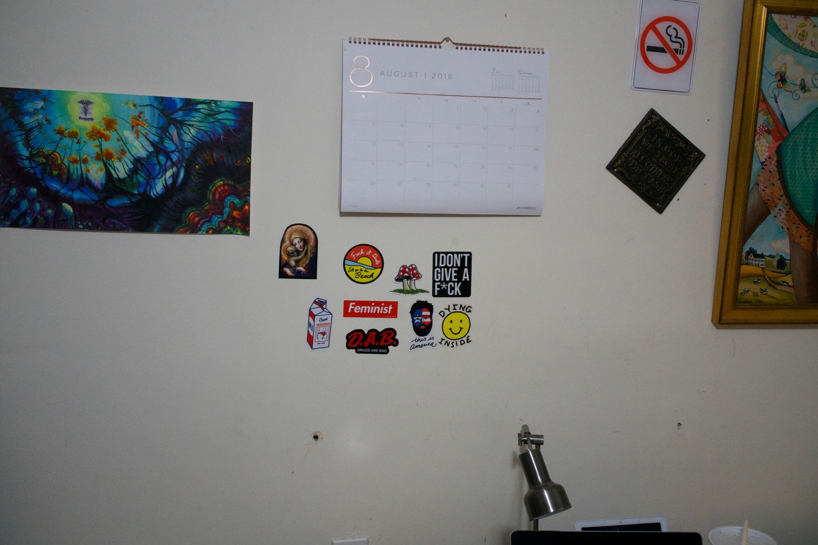 Eclectic Wall of Expression