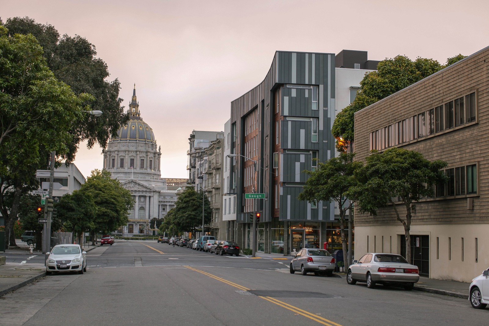 Urban Elegance at Dusk
