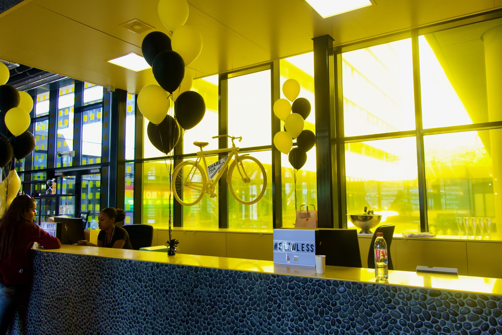 Vibrant Yellow Greeting