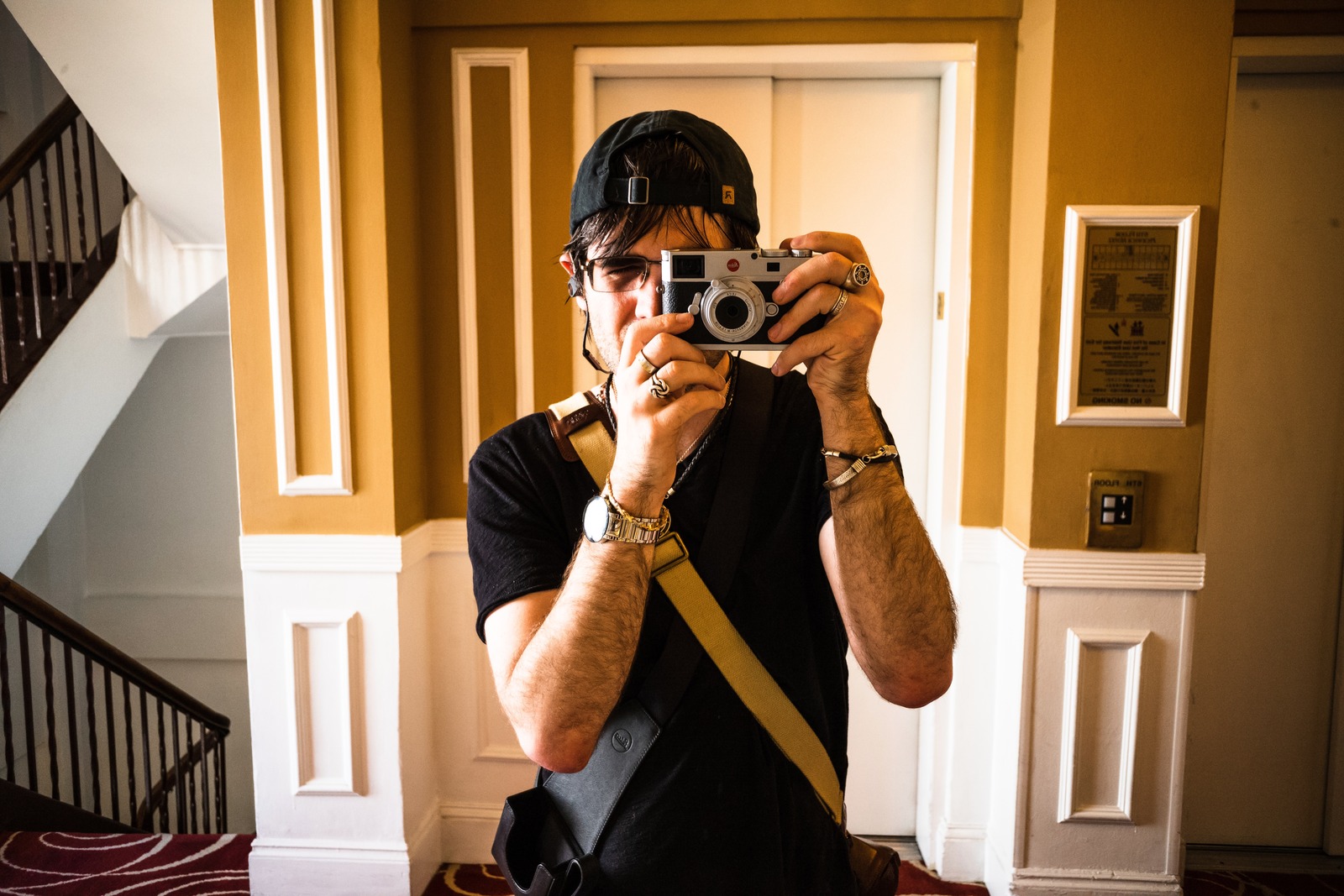 Self-Portrait in Reflection