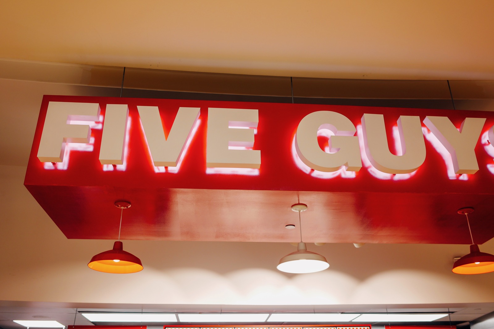 Bold & Bright Fast Food Signage