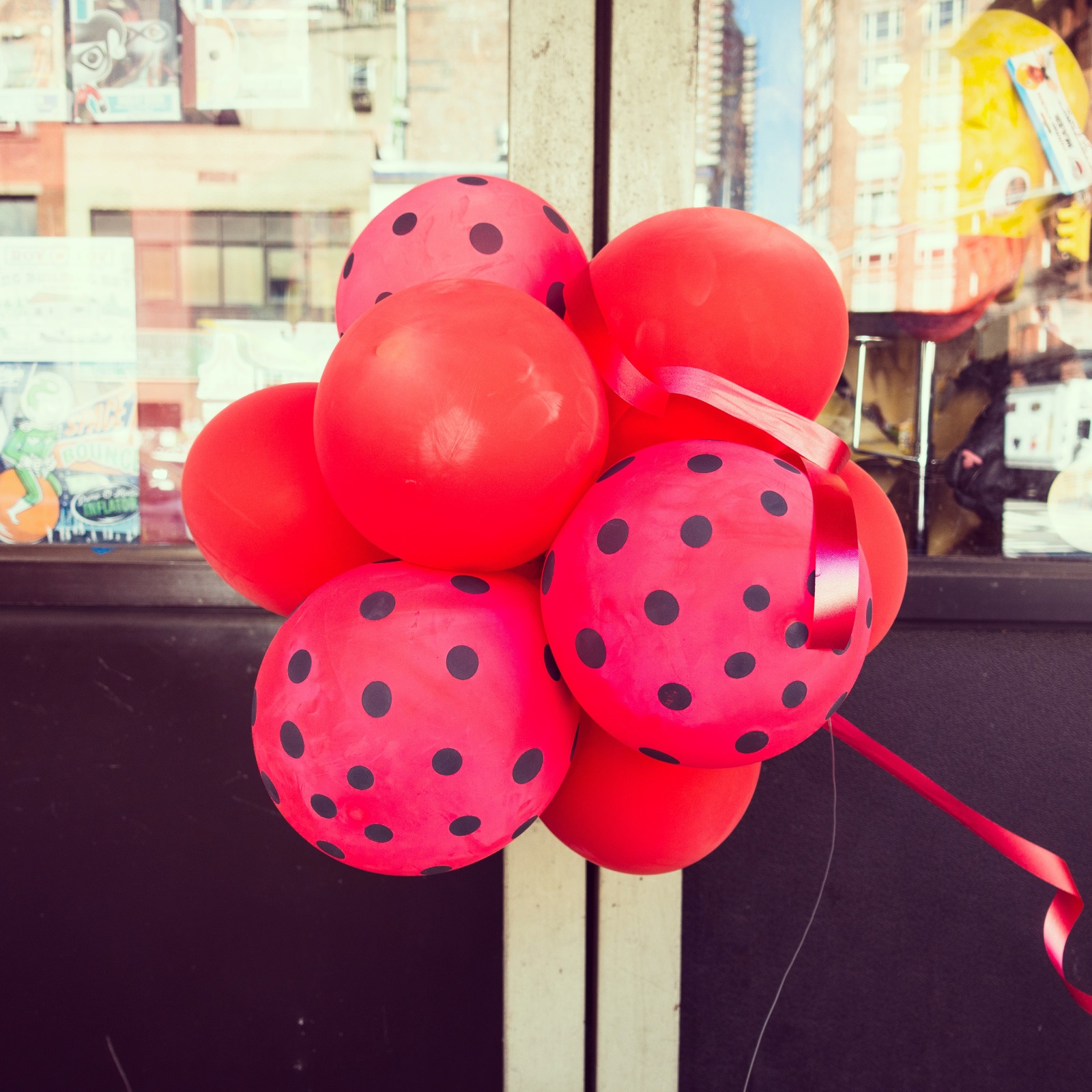 Playful Polka Dot Balloons