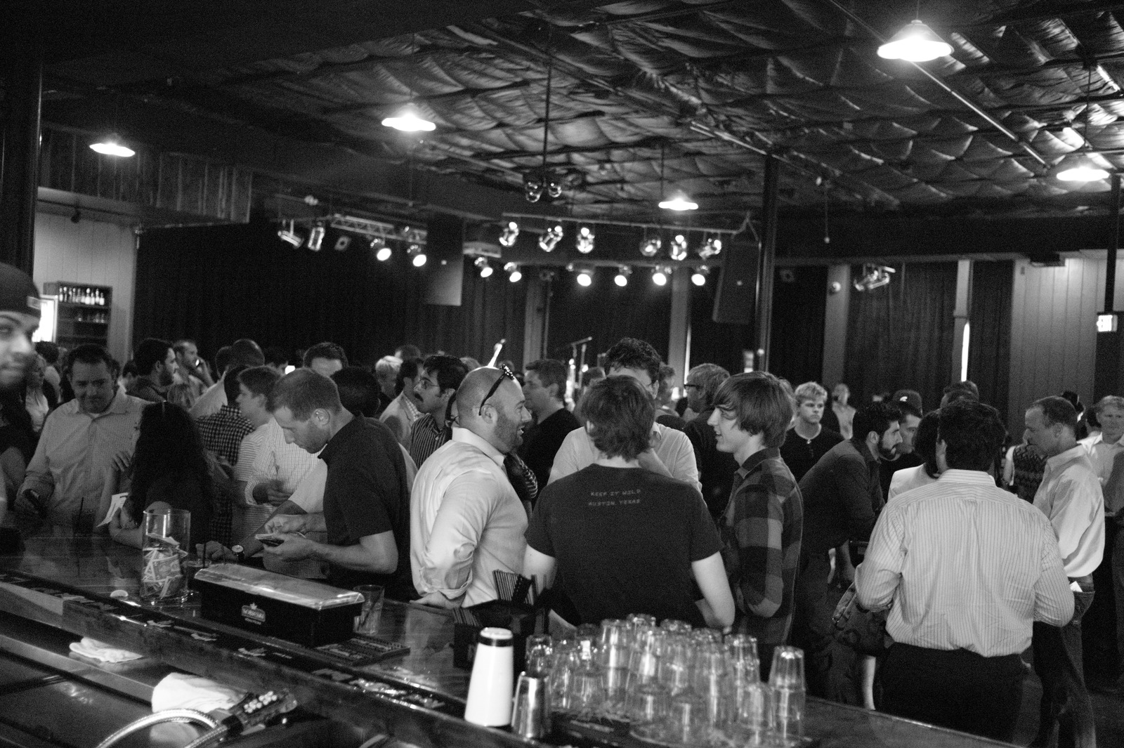 Nightlife in Monochrome