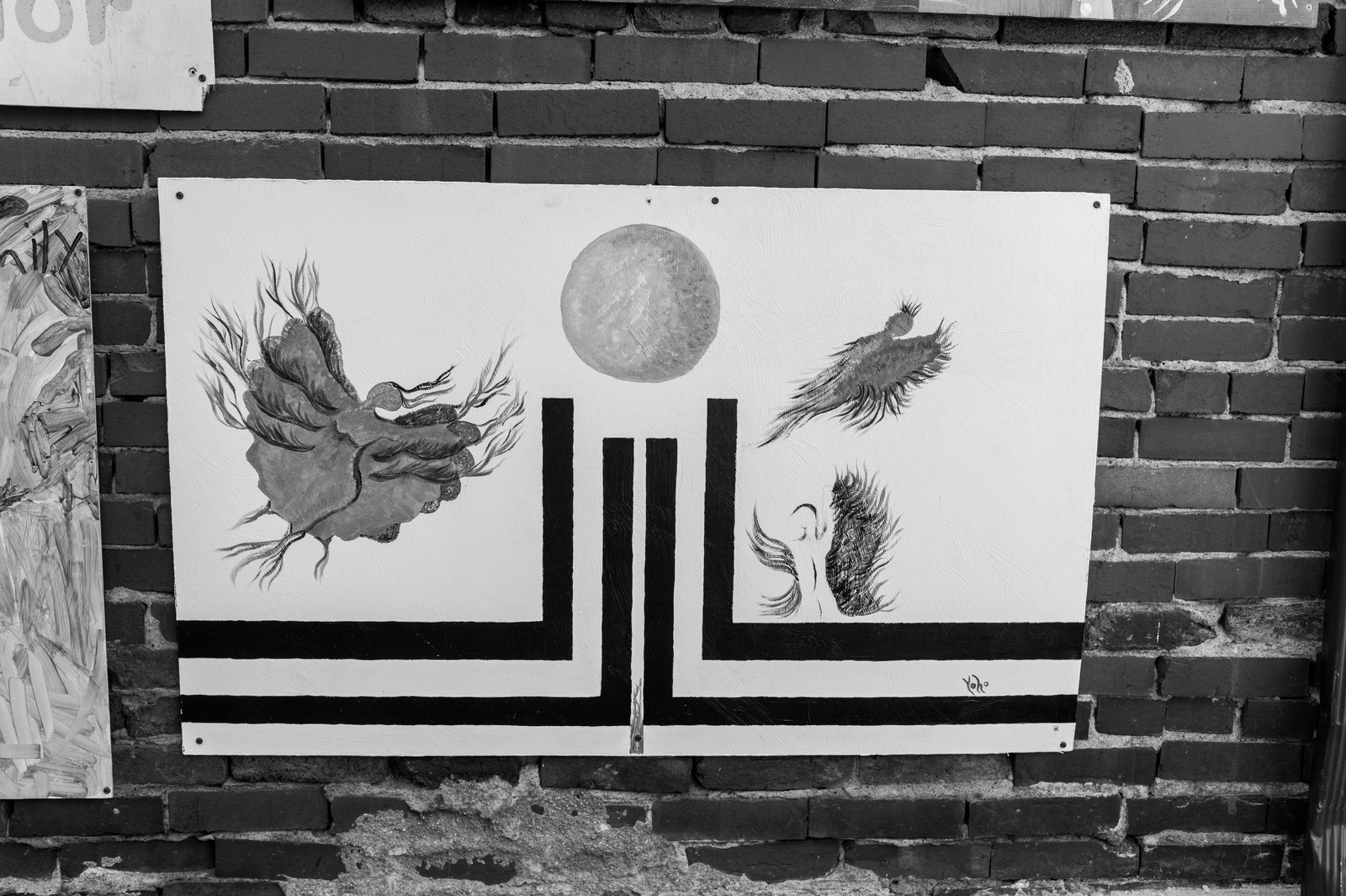 Abstract Expressionism in Monochrome