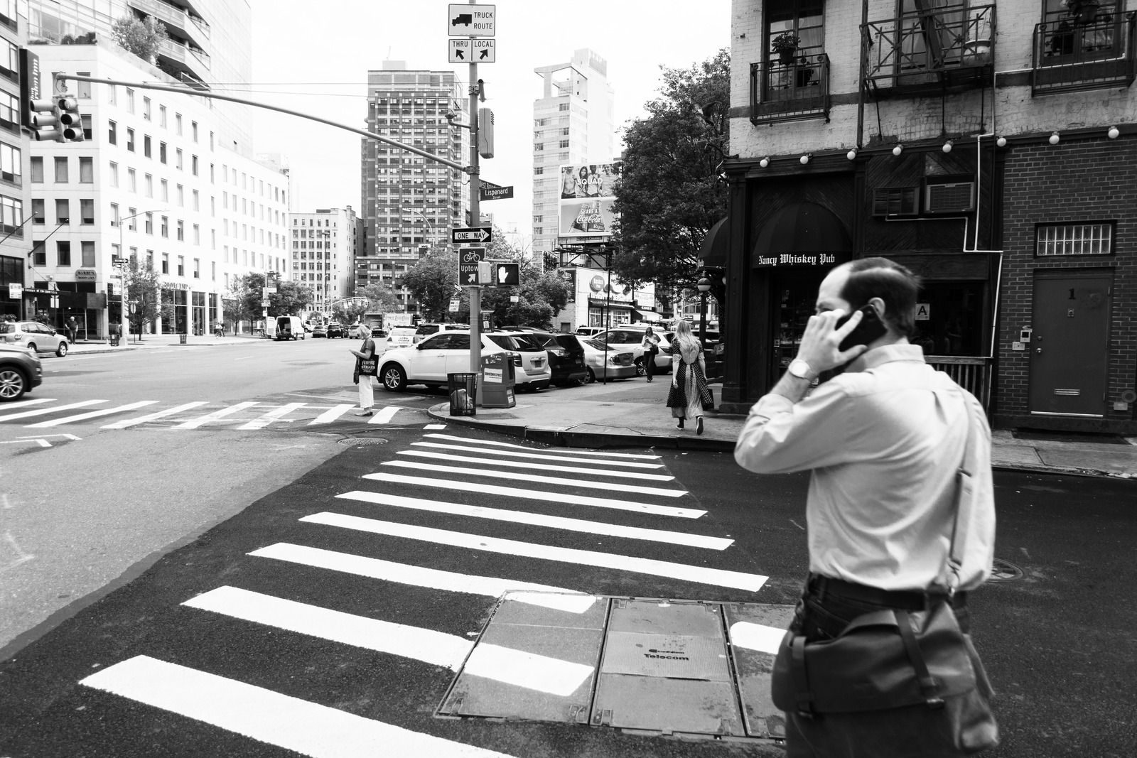 Urban Life in Black and White