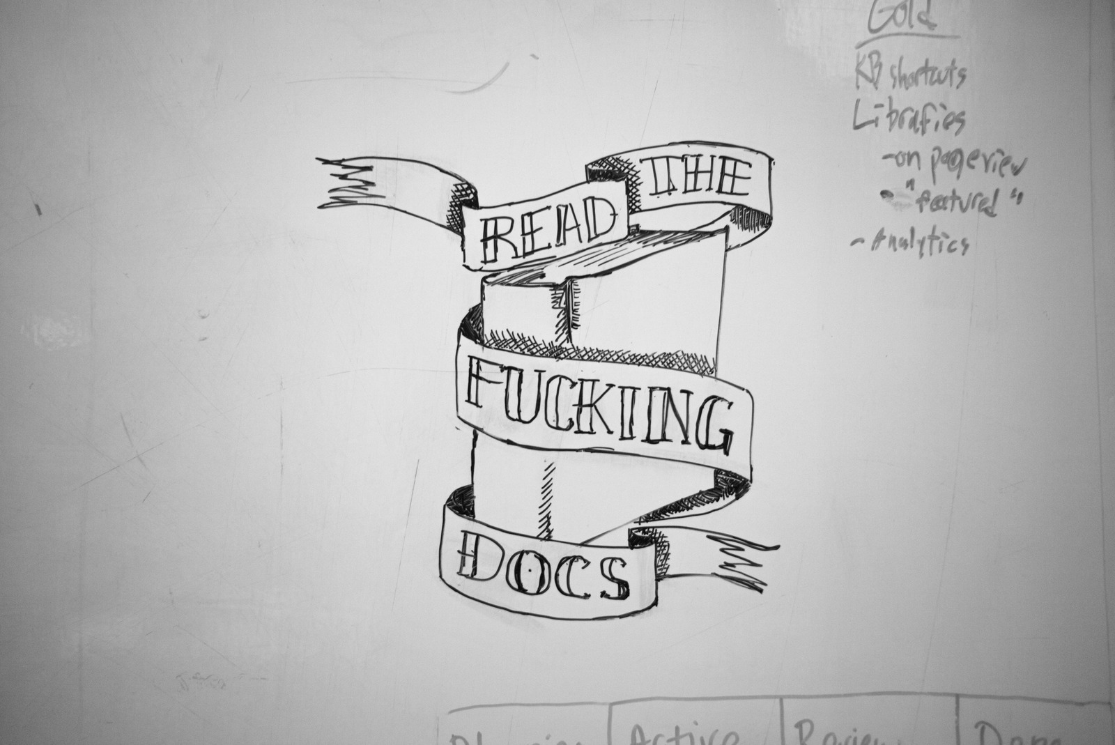 Bold Reminder in Ink