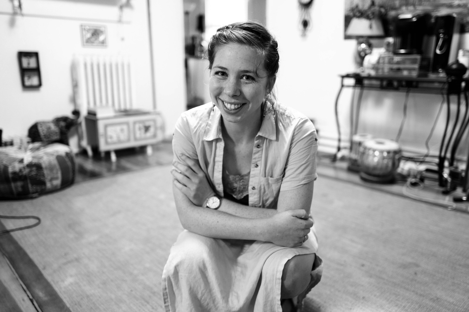 A Warm Smile in Contrast