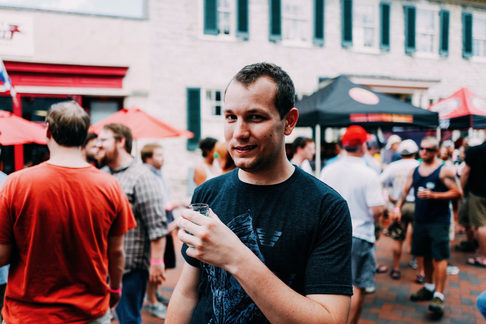 Cheerful Moments at the Festival