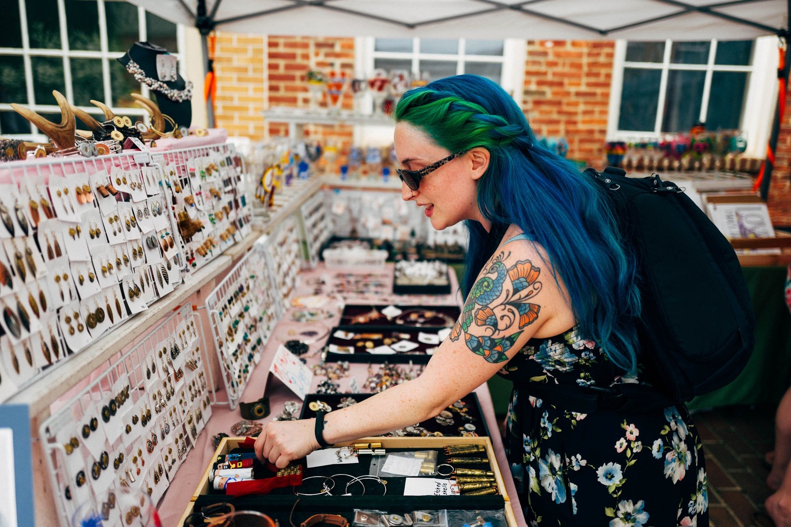 Vibrant Market Encounters