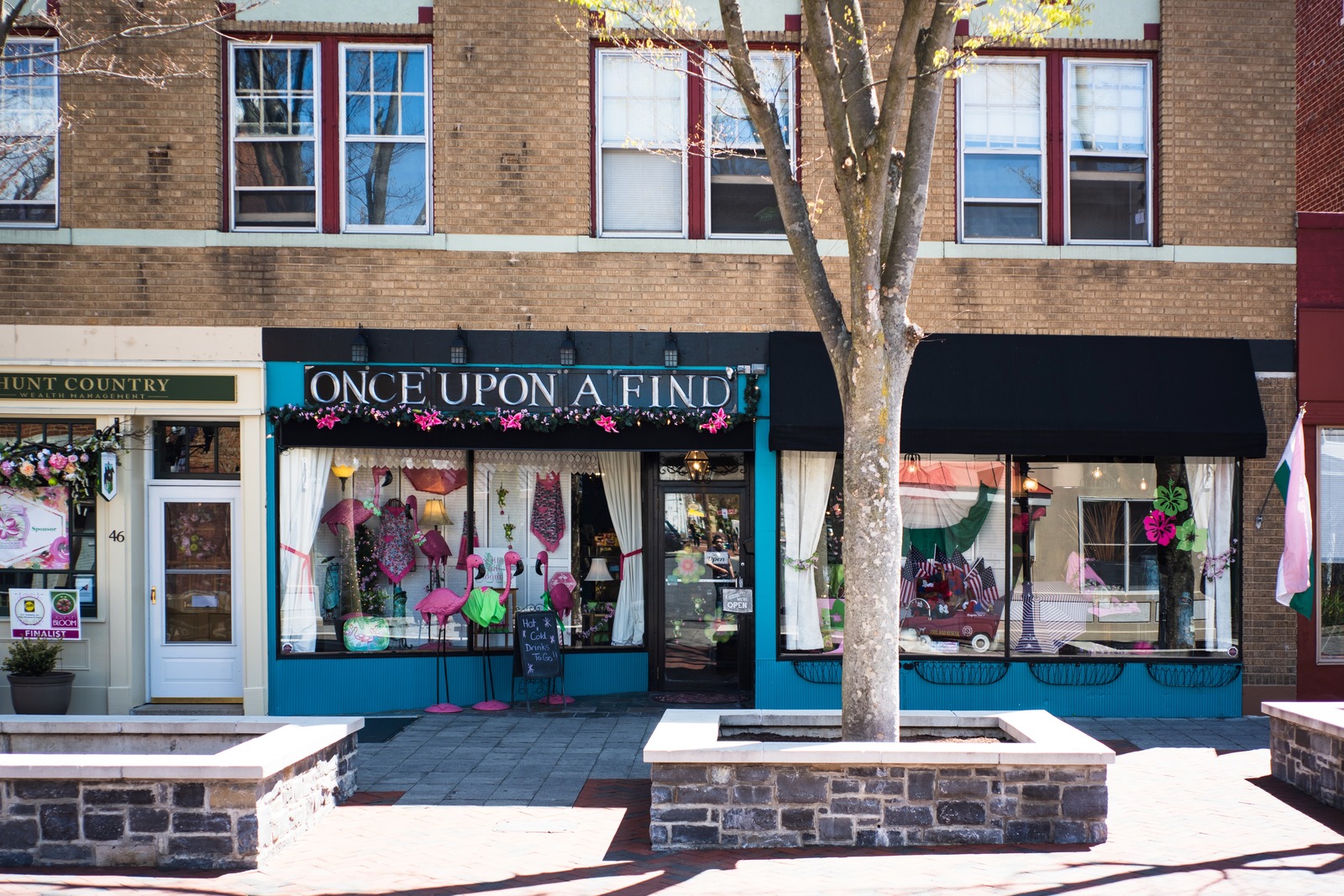 Charming Shopfront Encounter