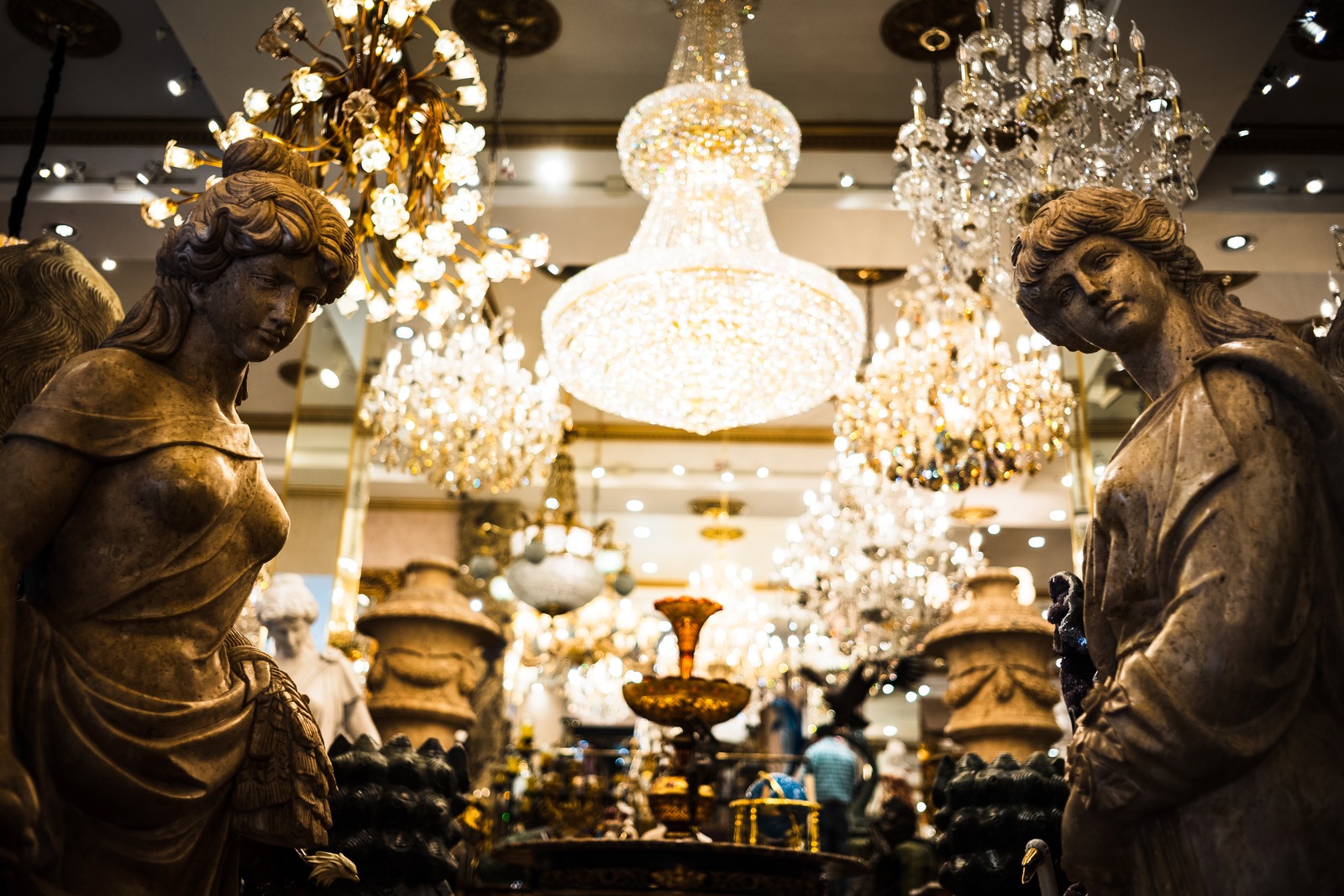 Chiaroscuro in a Curio Shop