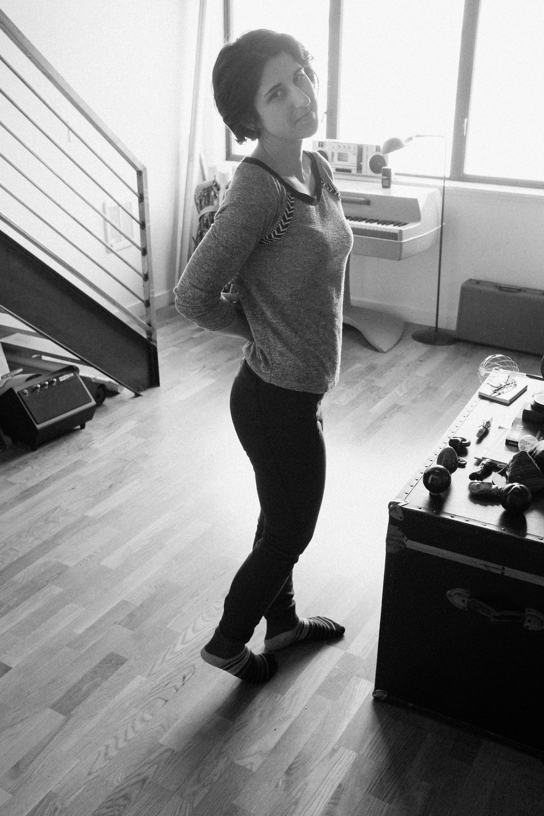 Casual Elegance in Monochrome