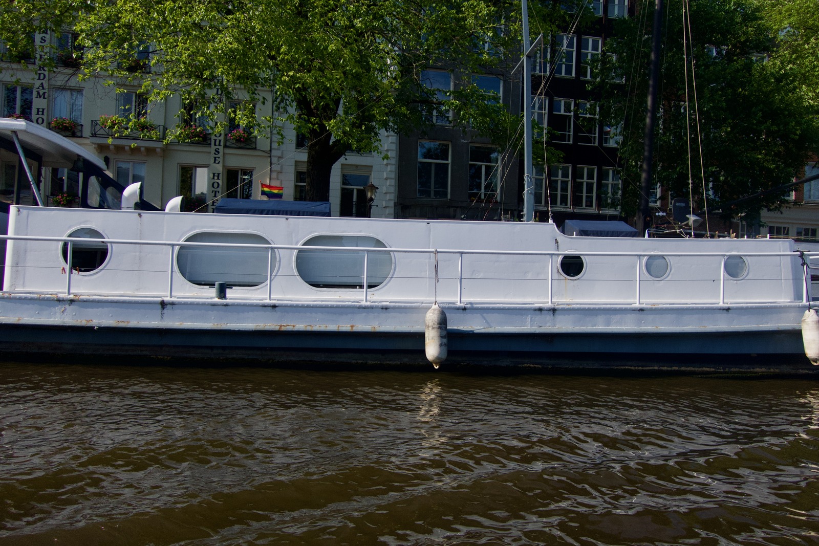 Serene Canal Vessel