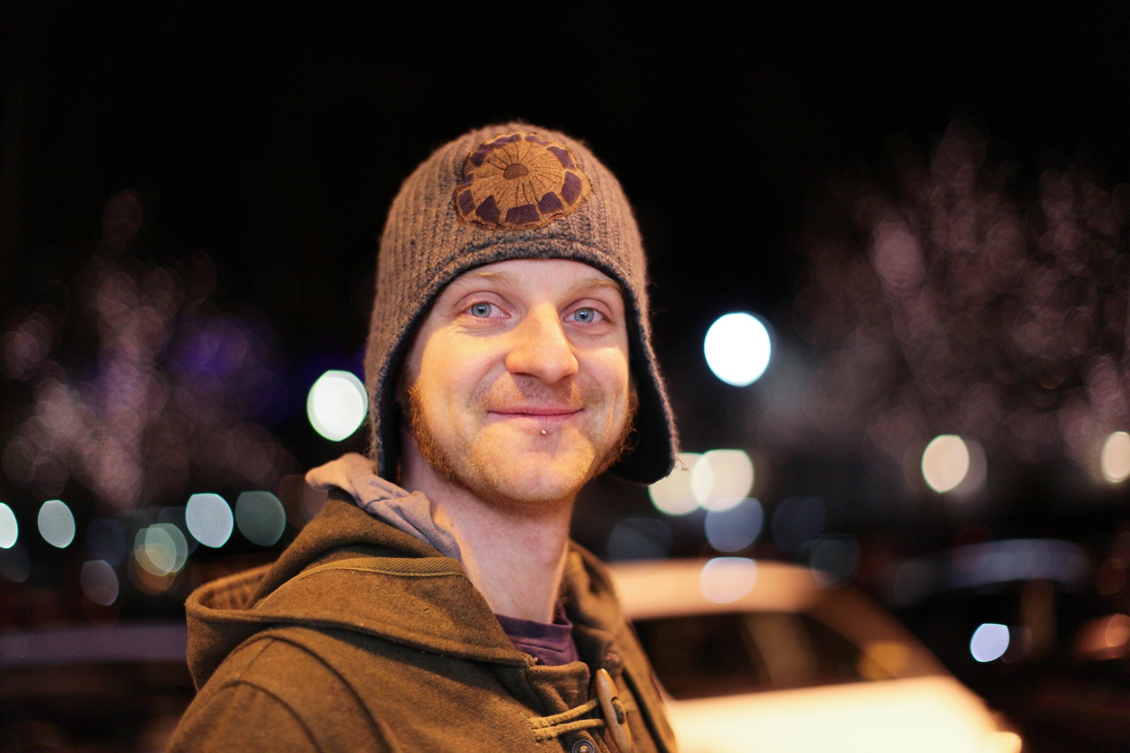 Joyful Night Portrait