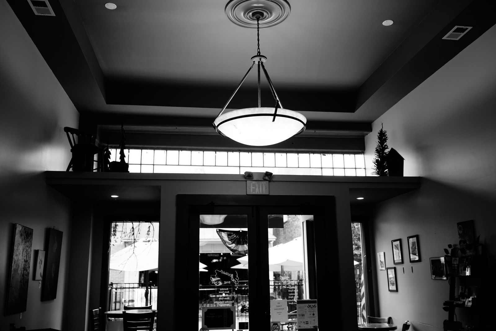 Charming Café Entrance