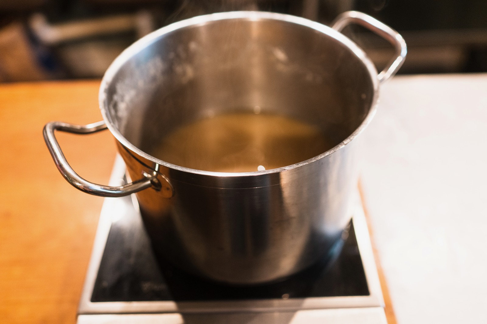 Steam Rising from a Pot