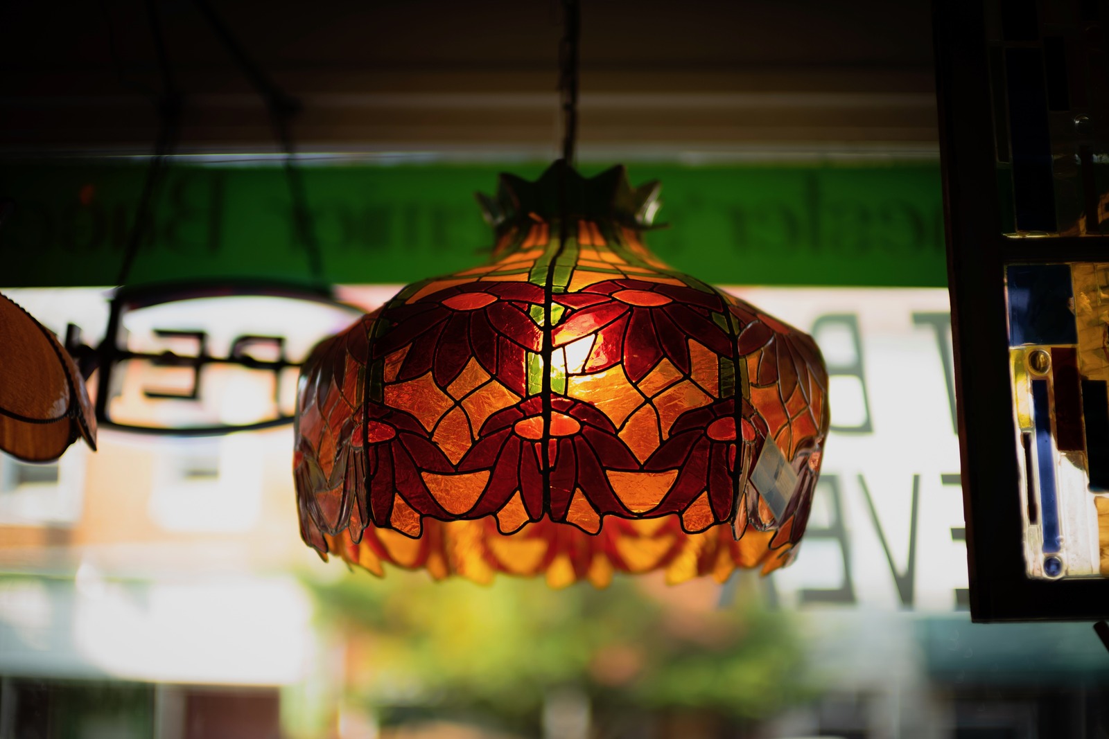 Luminous Stained Glass Elegance