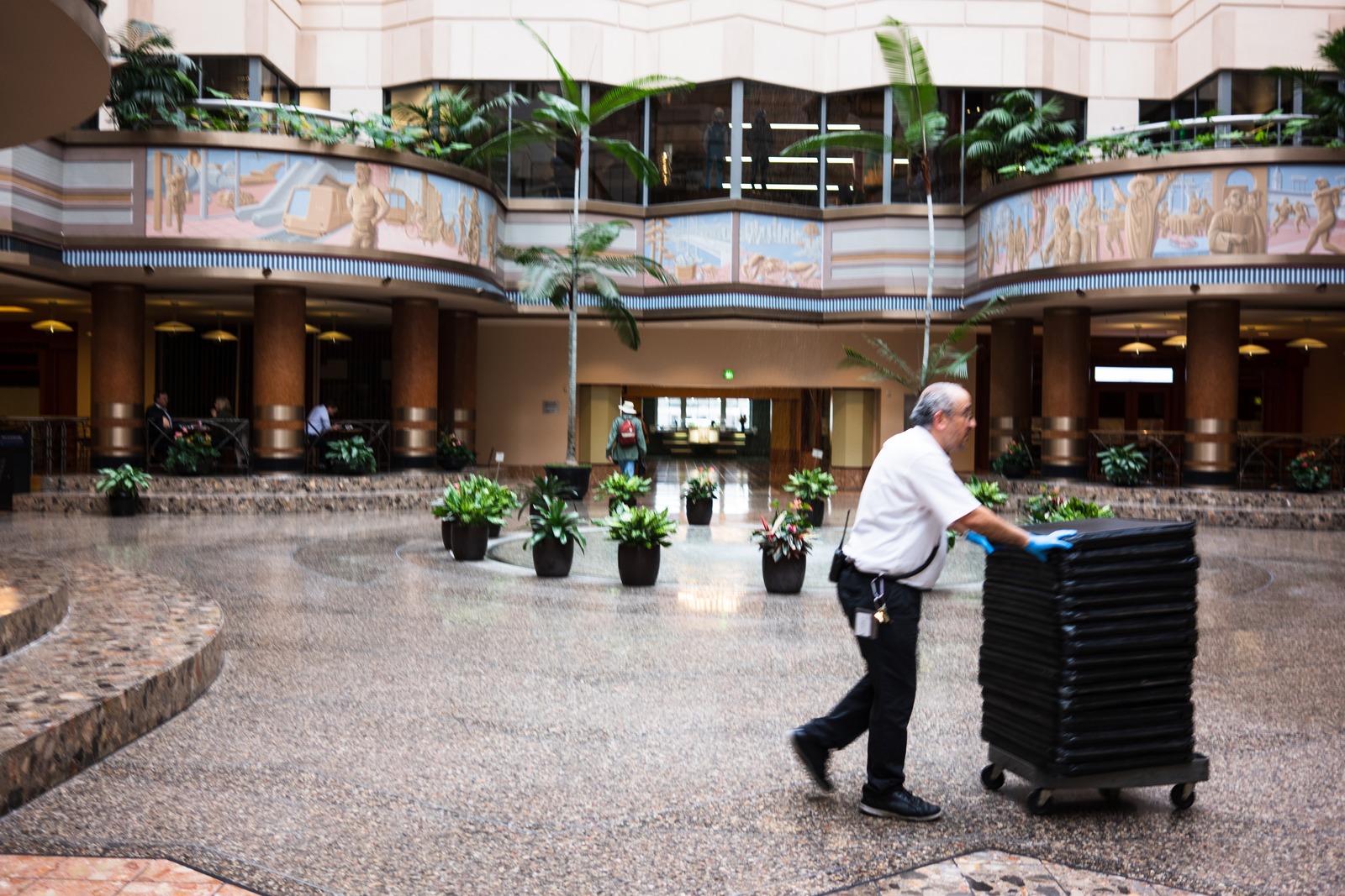 Quiet Efficiency in a Courtyard