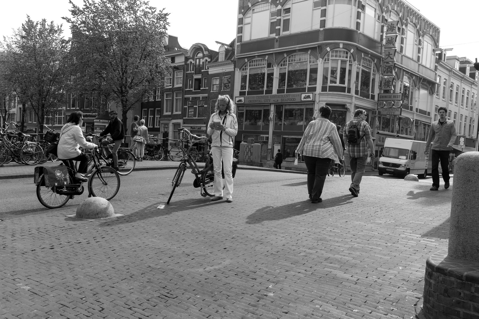 Urban Life in Monochrome